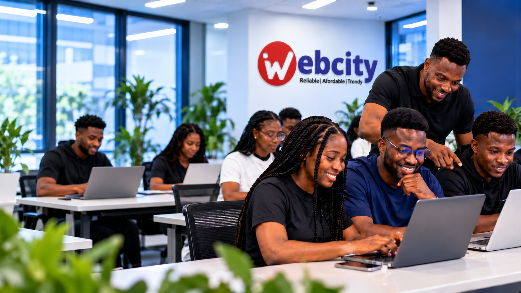 WebCity practical technology training classroom
